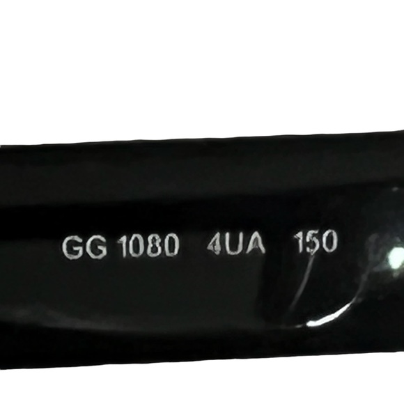 GUCCI Gucci Bio Based QHR03BWEMG Wayfarer Style Frames/Glasses Black Unisex - Picture 4 of 13